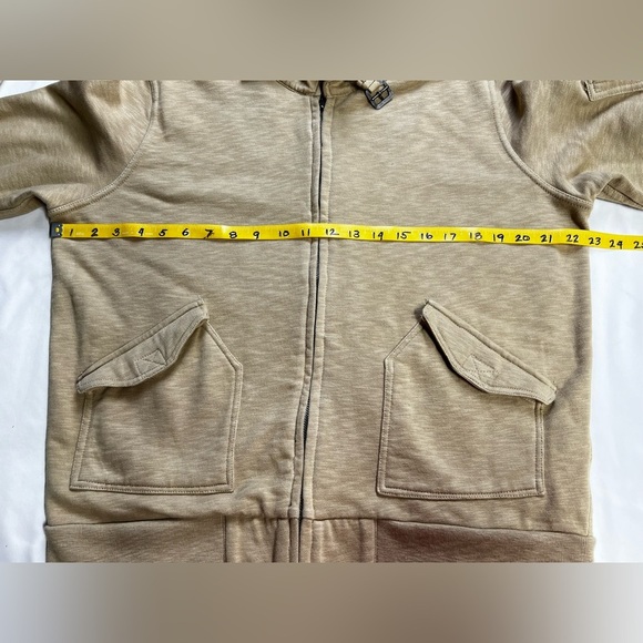 DENIM & SUPPLY Ralph Lauren Khaki cotton full zip jacket size XL - Picture 11 of 12